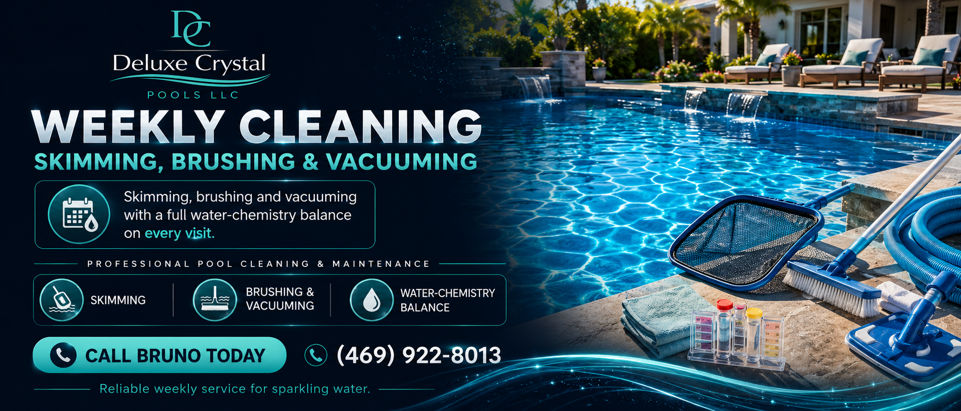 Weekly cleaning service